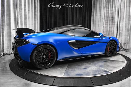 2020 McLaren 620R Only 3k Miles MSO Paris Blue $307,995+ MSRP Carbon Fiber Fender Louvres