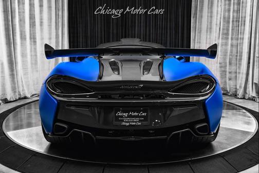 2020 McLaren 620R Only 3k Miles MSO Paris Blue $307,995+ MSRP Carbon Fiber Fender Louvres