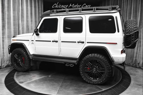 White 2023 Mercedes-Benz AMG G 63 4x4 Squared