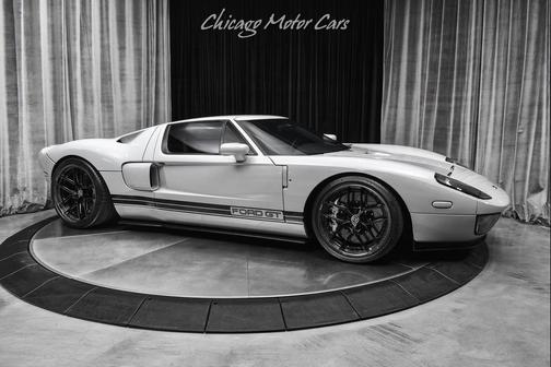 Mark II Black Clearcoat (Chalk Wrap) 2005 Ford GT Coupe Heffner Twin Turbo! HRE Wheels! KW Suspension! SUPER RARE! LOADED!
