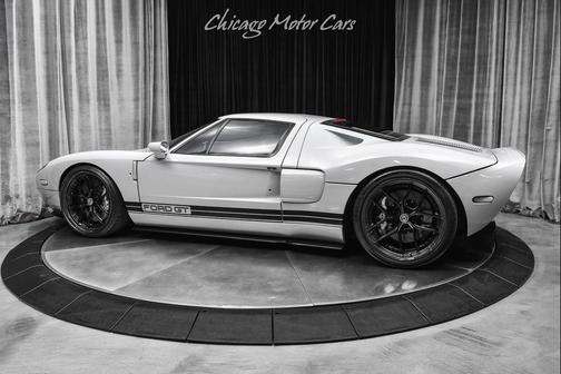 Mark II Black Clearcoat (Chalk Wrap) 2005 Ford GT Coupe Heffner Twin Turbo! HRE Wheels! KW Suspension! SUPER RARE! LOADED!