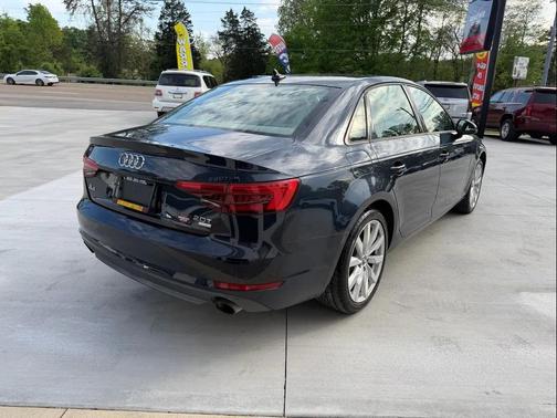Blue 2017 Audi A4 2.0T Premium
