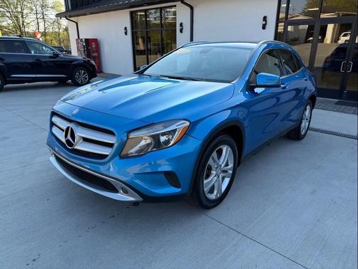 Blue 2015 Mercedes-Benz GLA-Class 4MATIC