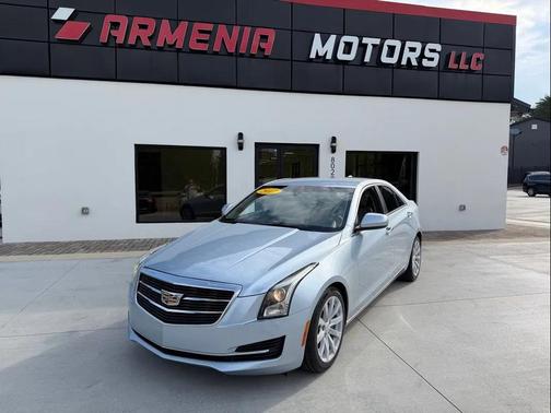 Blue 2017 Cadillac ATS Base