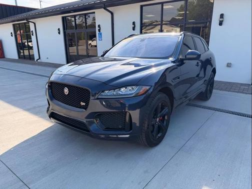 Blue 2018 Jaguar F-PACE S