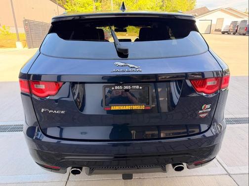 Blue 2018 Jaguar F-PACE S