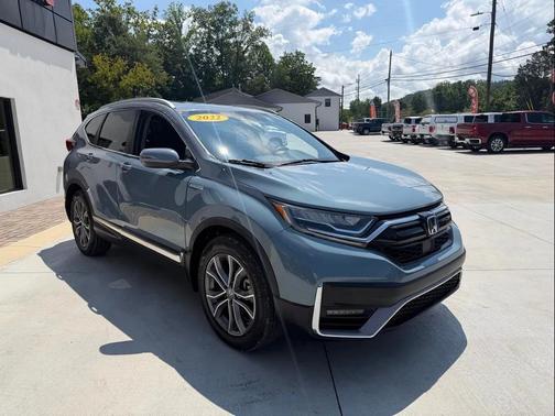 Gray 2022 Honda CR-V Hybrid Touring
