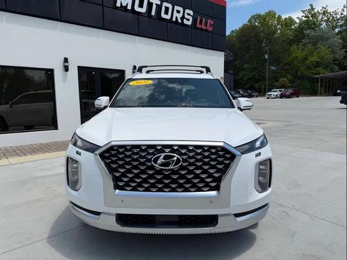 Hyper White 2021 Hyundai PALISADE Calligraphy