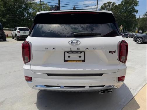 Hyper White 2021 Hyundai PALISADE Calligraphy