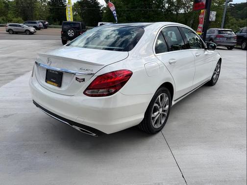 White 2016 Mercedes-Benz C-Class 4MATIC