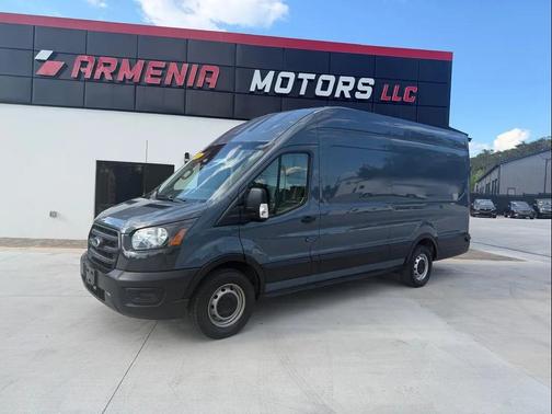 Blue Jeans Metallic 2020 Ford Transit-250 Base