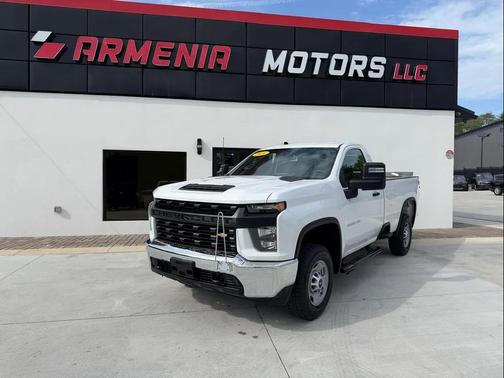 Summit White 2021 Chevrolet Silverado 2500 WT