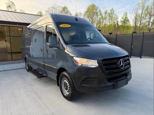 Blue 2019 Mercedes-Benz Sprinter 2500 High Roof V6