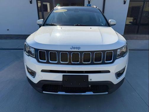 White Clearcoat 2018 Jeep Compass Limited