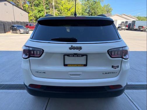 White Clearcoat 2018 Jeep Compass Limited