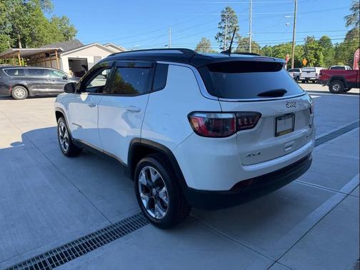 White Clearcoat 2018 Jeep Compass Limited