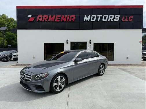 Gray 2017 Mercedes-Benz E-Class 4MATIC