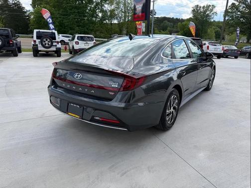 Gray 2021 Hyundai SONATA Blue