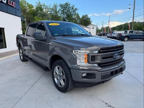 Gray 2018 Ford F-150 XLT