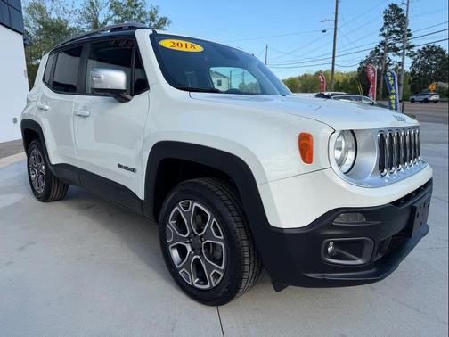 Alpine White 2018 Jeep Renegade Limited
