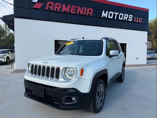 Alpine White 2018 Jeep Renegade Limited