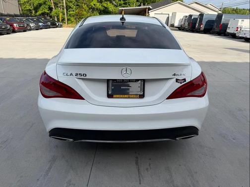 White 2018 Mercedes-Benz CLA 250 4MATIC