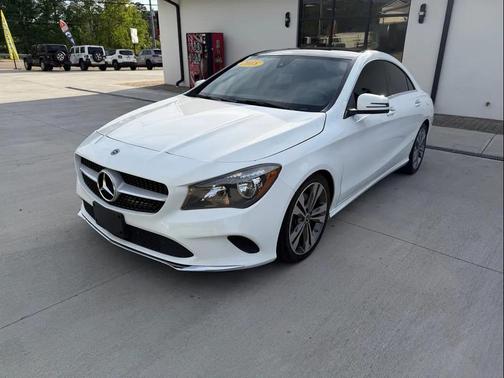 White 2018 Mercedes-Benz CLA 250 4MATIC