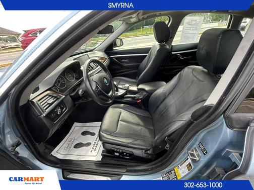 Blue 2015 BMW 335 Gran Turismo xDrive