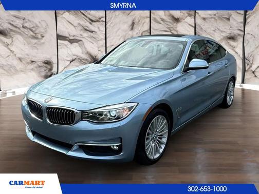 Blue 2015 BMW 335 Gran Turismo xDrive