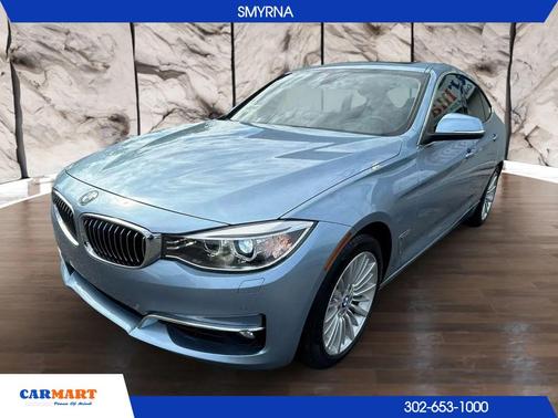 Blue 2015 BMW 335 Gran Turismo xDrive