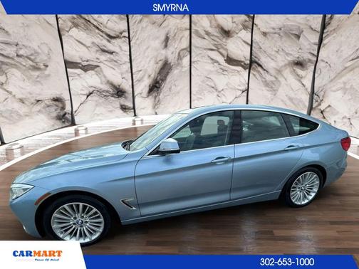 Blue 2015 BMW 335 Gran Turismo xDrive