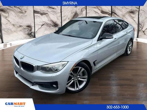 Blue 2015 BMW 335 Gran Turismo xDrive