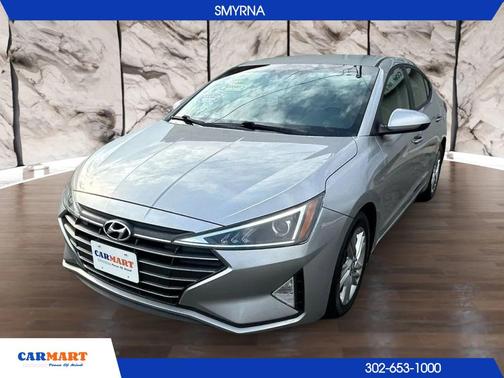 Stellar Silver 2020 Hyundai ELANTRA SEL