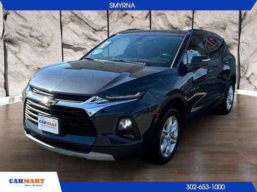 Gray 2021 Chevrolet Blazer 1LT