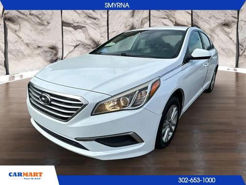 Quartz White Pearl 2017 Hyundai SONATA SE