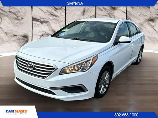Quartz White Pearl 2017 Hyundai SONATA SE