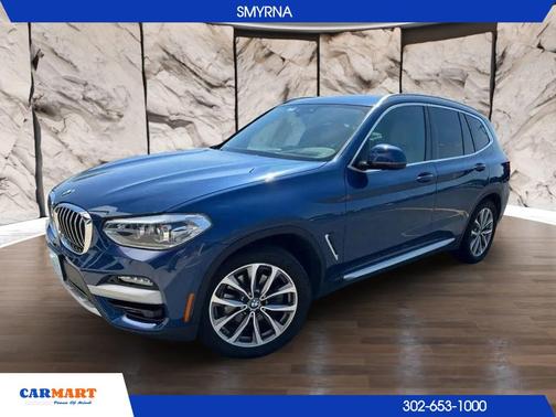 Phytonic Blue Metallic 2019 BMW X3 xDrive30i