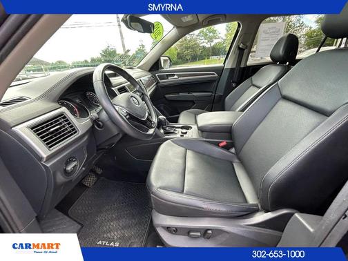 Black 2019 Volkswagen Atlas 3.6L SE w/Technology