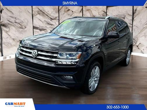 Black 2019 Volkswagen Atlas 3.6L SE w/Technology