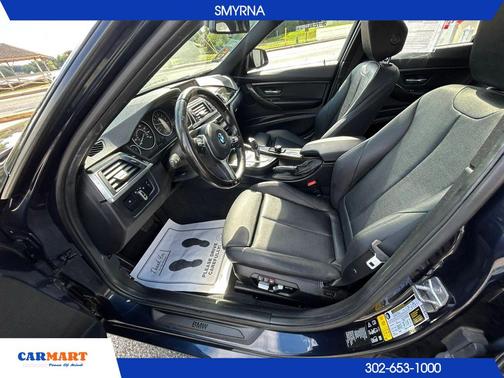 Blue 2016 BMW 320 i