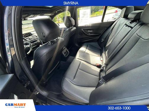 Blue 2016 BMW 320 i
