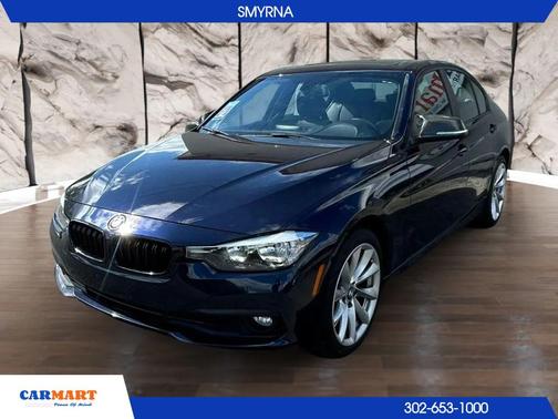 Blue 2016 BMW 320 i