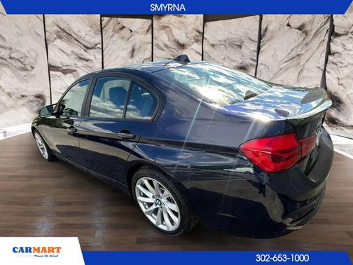 Blue 2016 BMW 320 i