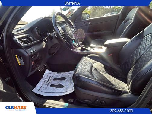 Ebony Black 2016 Kia Optima SXL Turbo