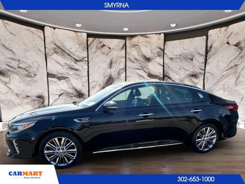 Ebony Black 2016 Kia Optima SXL Turbo