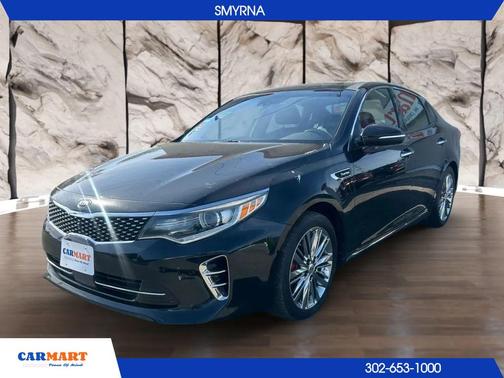 Ebony Black 2016 Kia Optima SXL Turbo