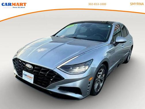 Shimmering Silver Pearl 2021 Hyundai SONATA SEL