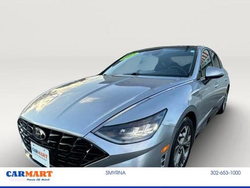 Shimmering Silver Pearl 2021 Hyundai SONATA SEL