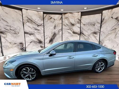 Shimmering Silver Pearl 2021 Hyundai SONATA SEL