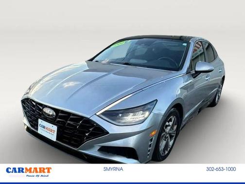 Shimmering Silver Pearl 2021 Hyundai SONATA SEL